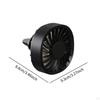 Car Air Circulator with 3 Speed Settings for Truck SUV RV