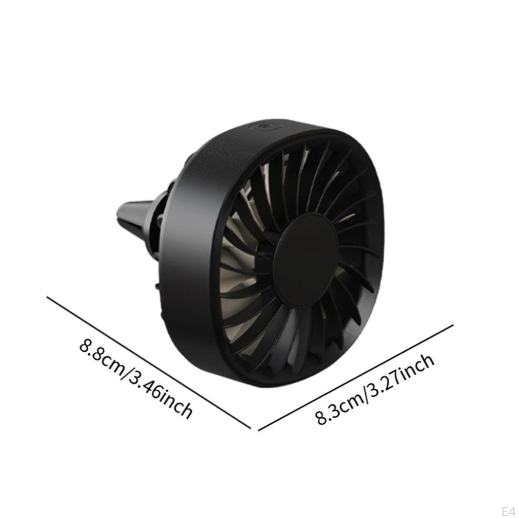 Car Air Circulator with 3 Speed Settings for Truck SUV RV