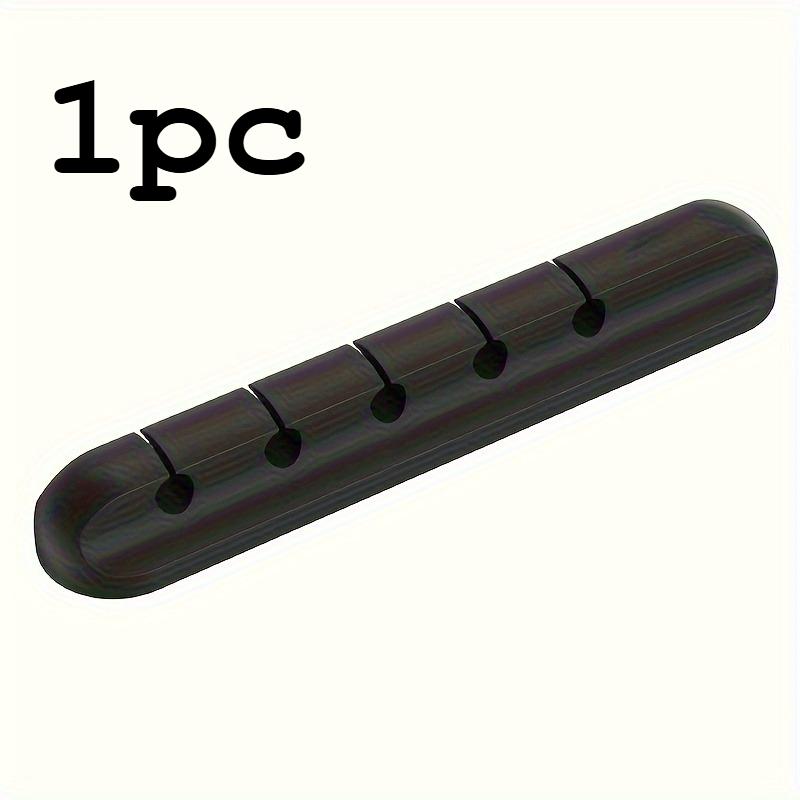 10/5/1pc Multi-Slot Cable Organizer Clip - Plastic Cord Management System for Desk, Home, Office, and Car, Wire Holder Accessory