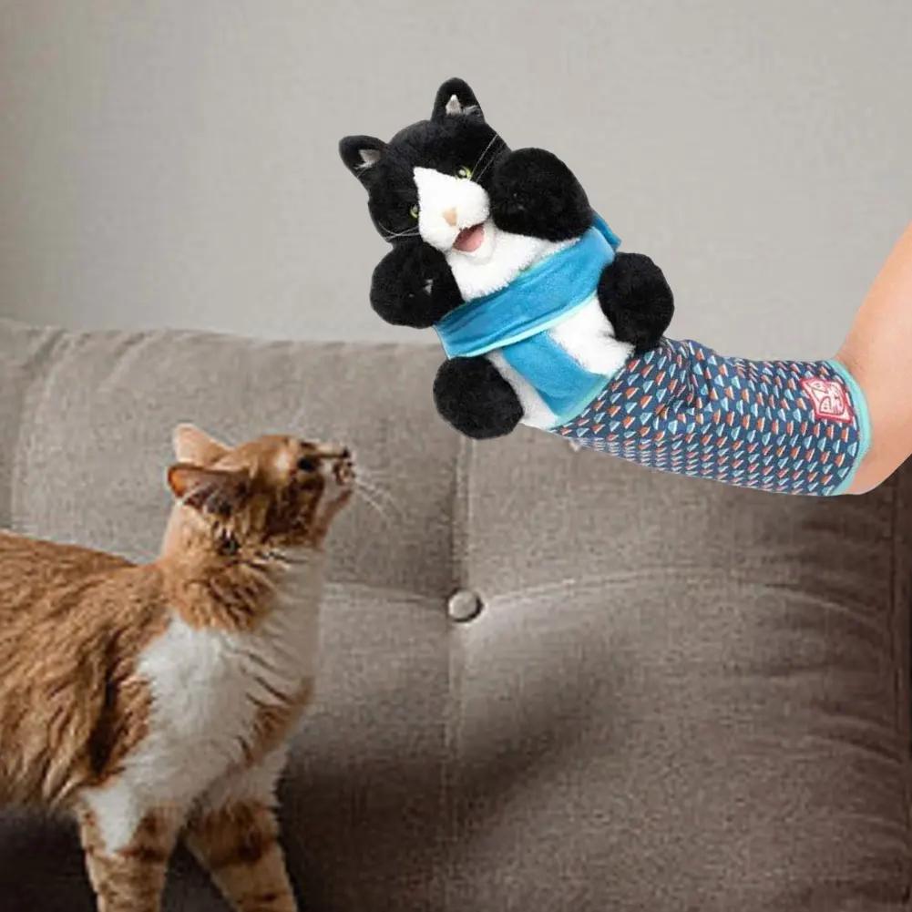 Cats Puppet Wrestler Cat Wrestling Toy  Puppet Interactive Hand Puppet for Indoor Cats Kids Pretend Play and Dog Toys