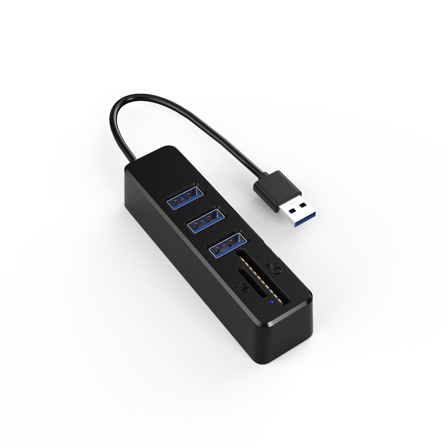 8-in-1 Multi-Function Card Reader & USB Hub Dock