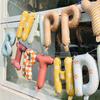 16 Inch Happy Birthday Letter Foil Balloons Set Multicolor Aluminum Film Balloon Set For Birthday Party Wall Decorations