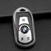 11/14MM 3D Aluminum Car Key Shell Stickers Auto Key Remote Fob Decal For BMW M Performance M1 M2 F32 F30 F20 E90 F30 F87 E46 E60