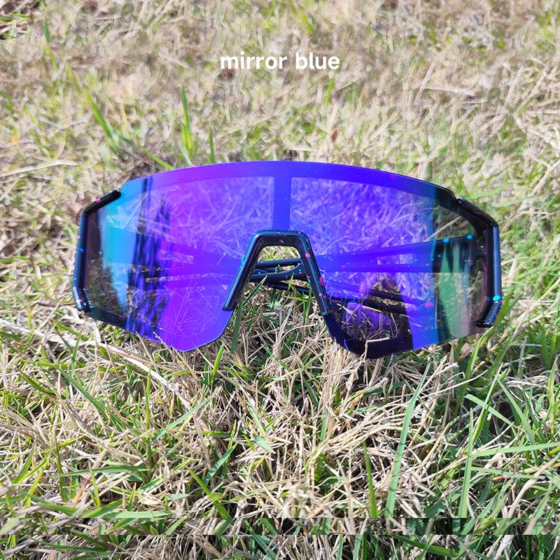 1PCS 2PCS Kids Sunglasses UV400 Protection for Boys Girls 6-12 Years Old Outdoor Riding Glasses Mirror Lens