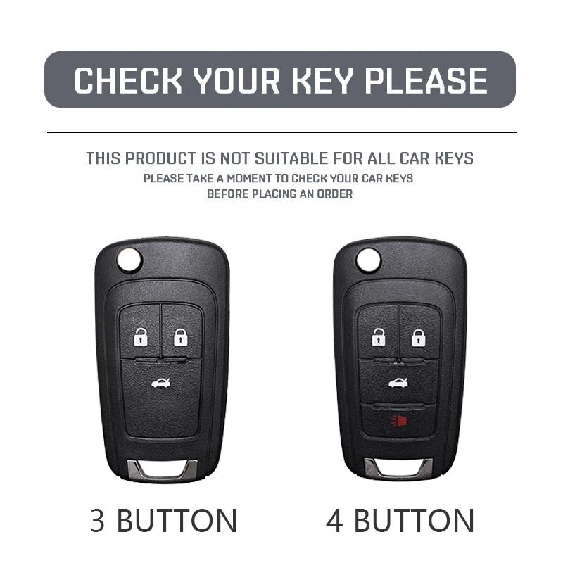Leather Zinc Alloy Car Key Case For Chevrolet Cruze Aveo Trax Sail Malibu Captiva Opel Vauxhall Astra J Corsa Insignia Mokka
