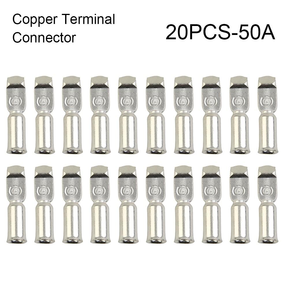 Plugs Cable Terminal Termination 20 Pieces 20pcs 50Amp Contacts