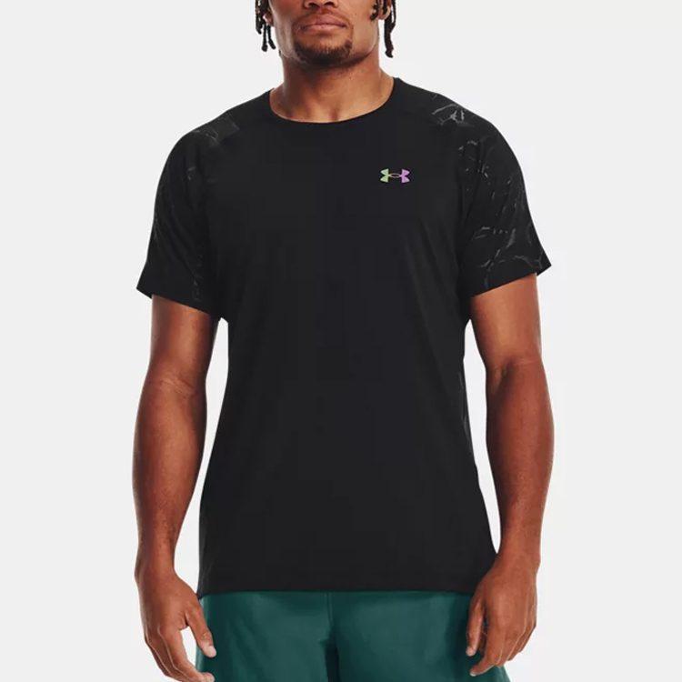 Under Armour RUSH T Shirt Men's Black 1376790-001
