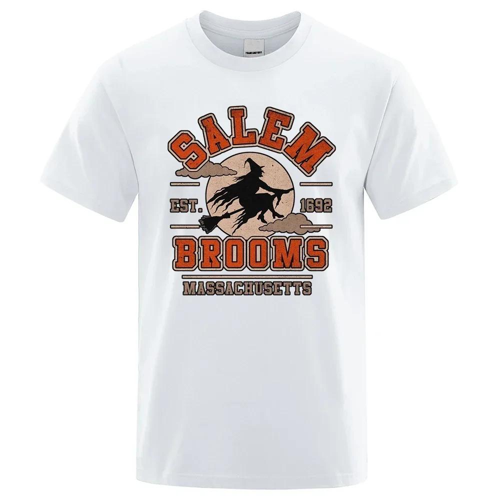 Men's Halloween Fun T-Shirts Summer Casual T-Shirts Crew Neck Pattern Simple Cotton Streetwear Oversized T Shirt Graphic T Shirt