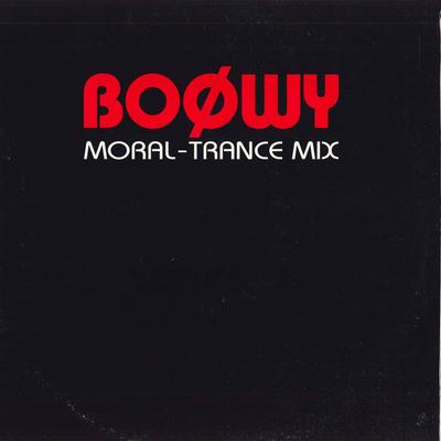 12-Zoll Schallplatte BOOWY Moraltrance MIX CLP815 VICTOR Japan Japanischer Clubtanz Gebraucht