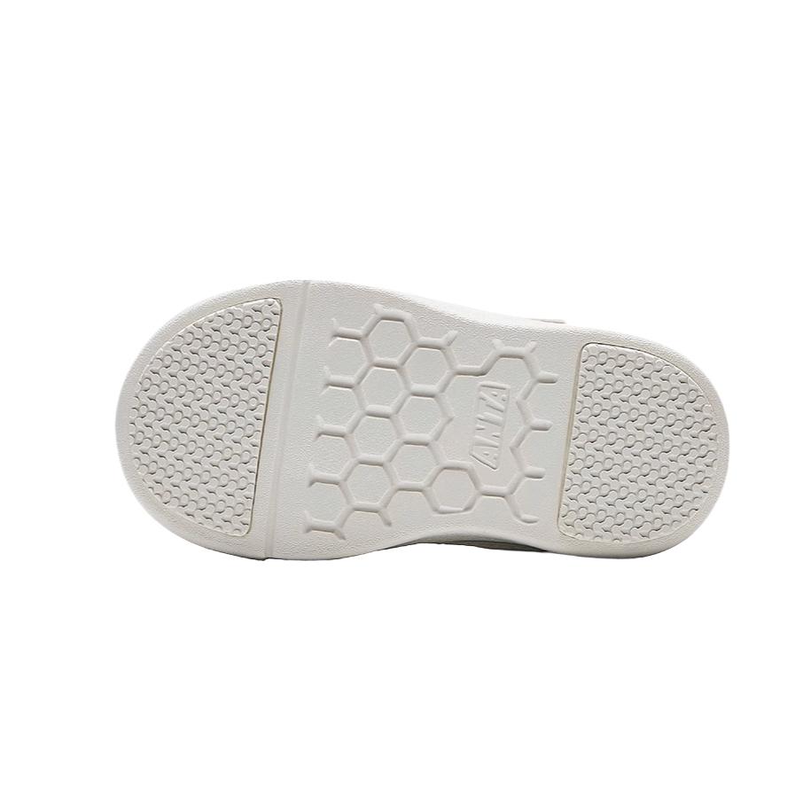 Anta Kids Synthetic Leather Comfortable Fashion Versatile Non-Slip Wear-Resistant Mid-Top Walking Shoes Baby Shoes 312510030-4