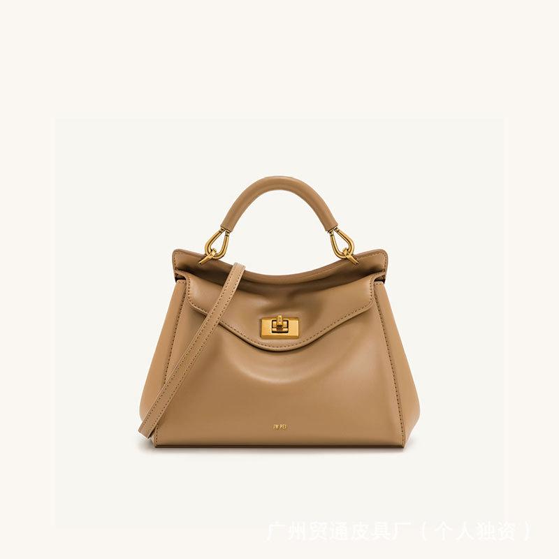 JW Pei Lucia Lock Pillow Bag - High-End Women's Shoulder & Crossbody Handbag