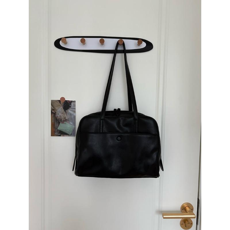 Korean New Pillow Bag Women's Retro Shoulder Bag for Work Commuting Handheld Large Capacity Tote Bag