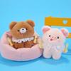 Cartoonstyle Plush Bear Doll With Highquality Plush For Girls Gift And Decoration