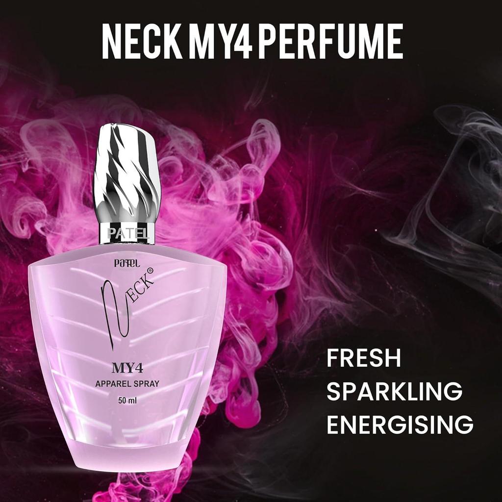 PATEL NECK MY4 LONG LASTING LUXURY PERFUME | Long Lasting Liquid Perfume For Unisex Luxury Scent .