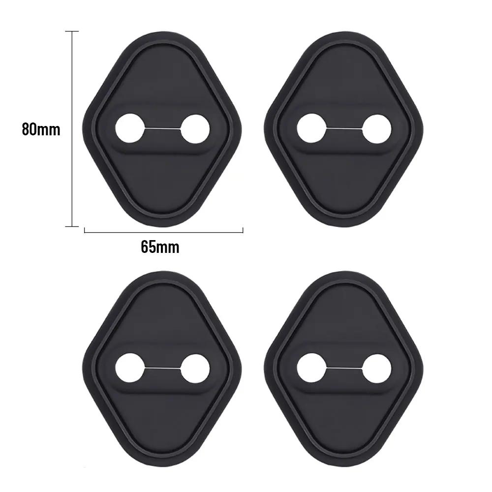 Car Door Shock Absorber Door Lock Protector for RENAULT GRAND KOLEOS 2025 Silicone Auto Door Lock Latches Cover Accessories