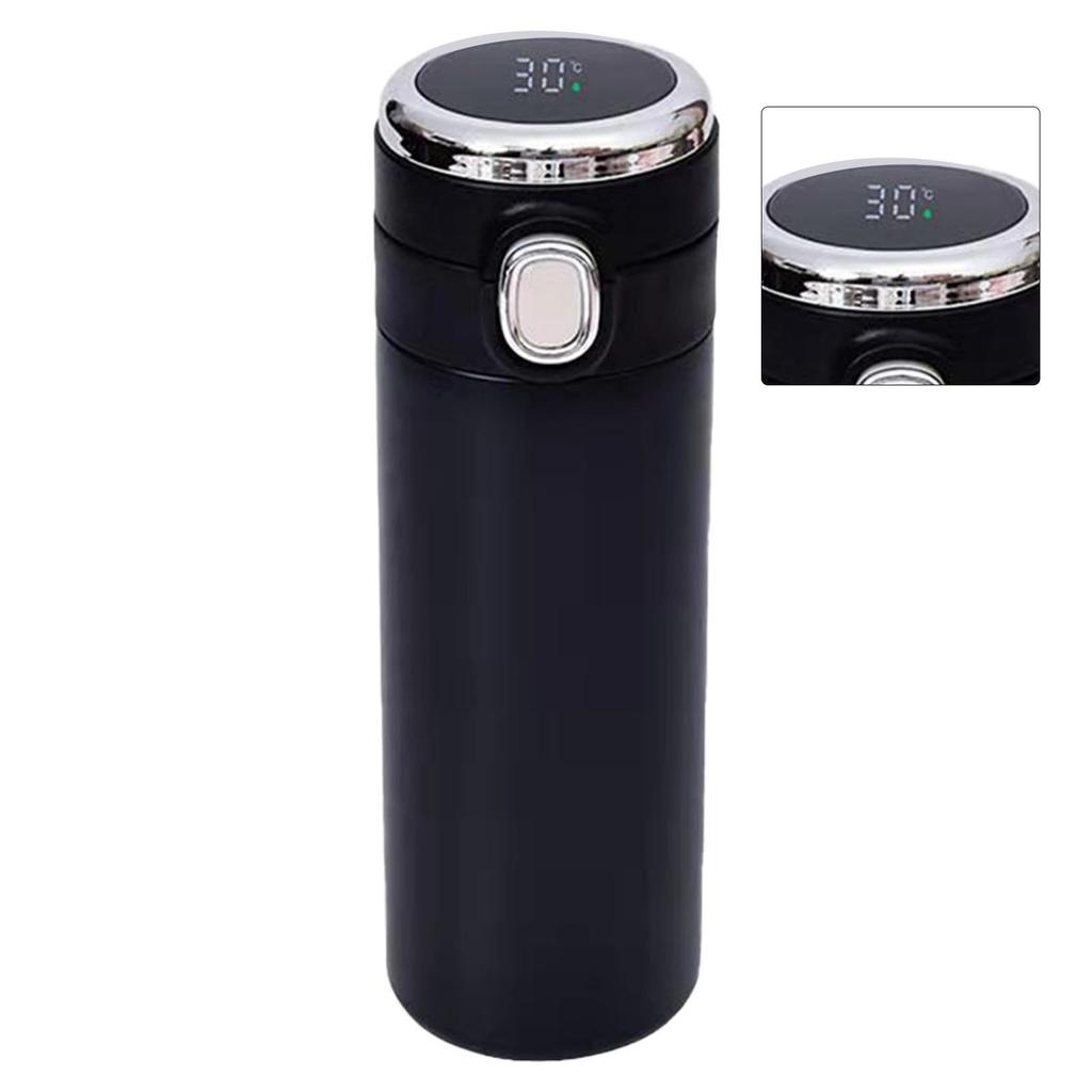 420ml Intelligenter Isolierbecher Doppelschichtige Edelstahl-Thermosflasche mit Temperaturanzeige