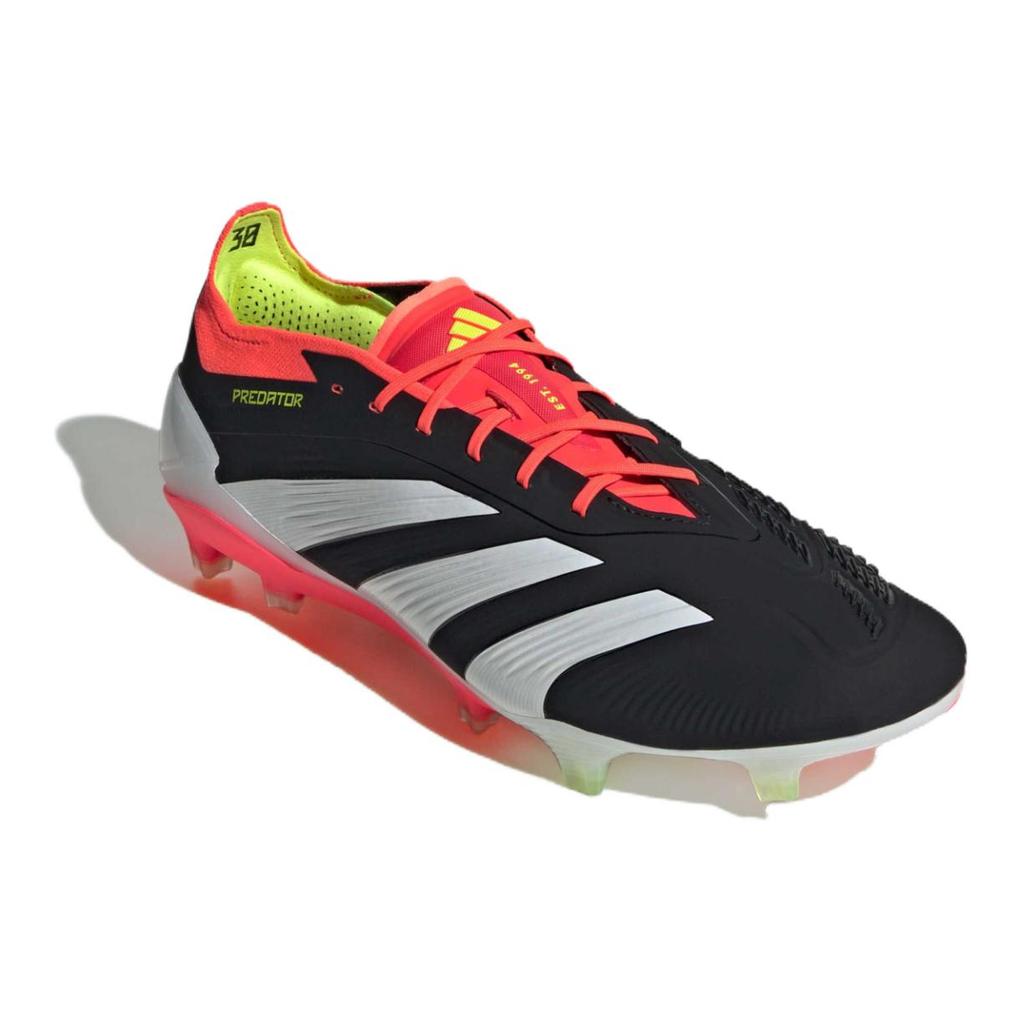 New Adidas Predator Elite Fg Core Black Cloud White Solar Red IE1802