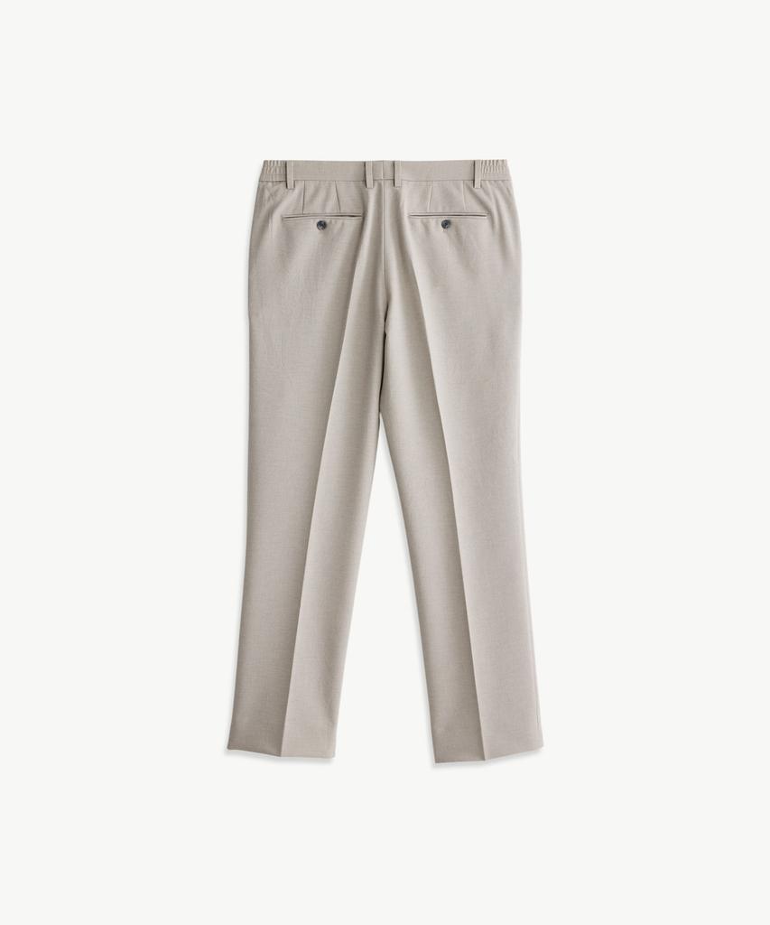 STCO Texture Poly Soft Slacks_Ivory (Straight Fit)_Spaxb07Csi