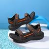 Boys Sandals Summer Children Open Toe Beach Sandals Lightweight Breathable Anti-slip Outdoor Kids Fashion Casual Walking Shoes