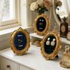 Baroque Design Ring Display Stand Vintage Gold Jewelry Display Rack  Photography Props