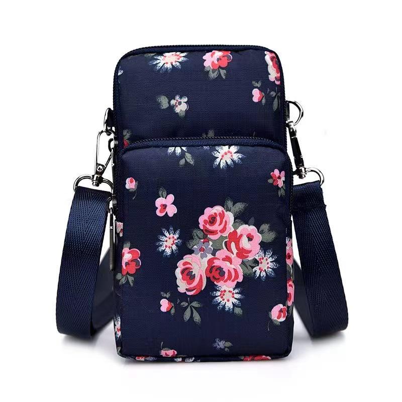 Women's Crossbody Phone Pouch: Lightweight Mini Coin Purse, Neck & Wrist Bag for Running and Sports.