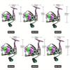 Long Cast Metal Spinning Wheel Fishing Reel for Sea Rods