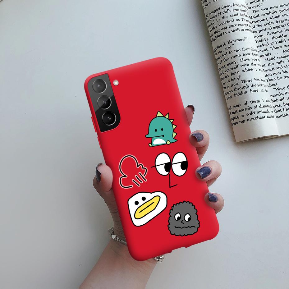 For Samsung Galaxy S21 Plus Ultra 5G Case Cute Painted Silicone Soft Protective Phone Cover for Samsung S 21 S21 plus ultra Case