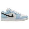 New Jordan Kids Air Jordan 1 Low 'Ice Blue' Sneakers 554723-401