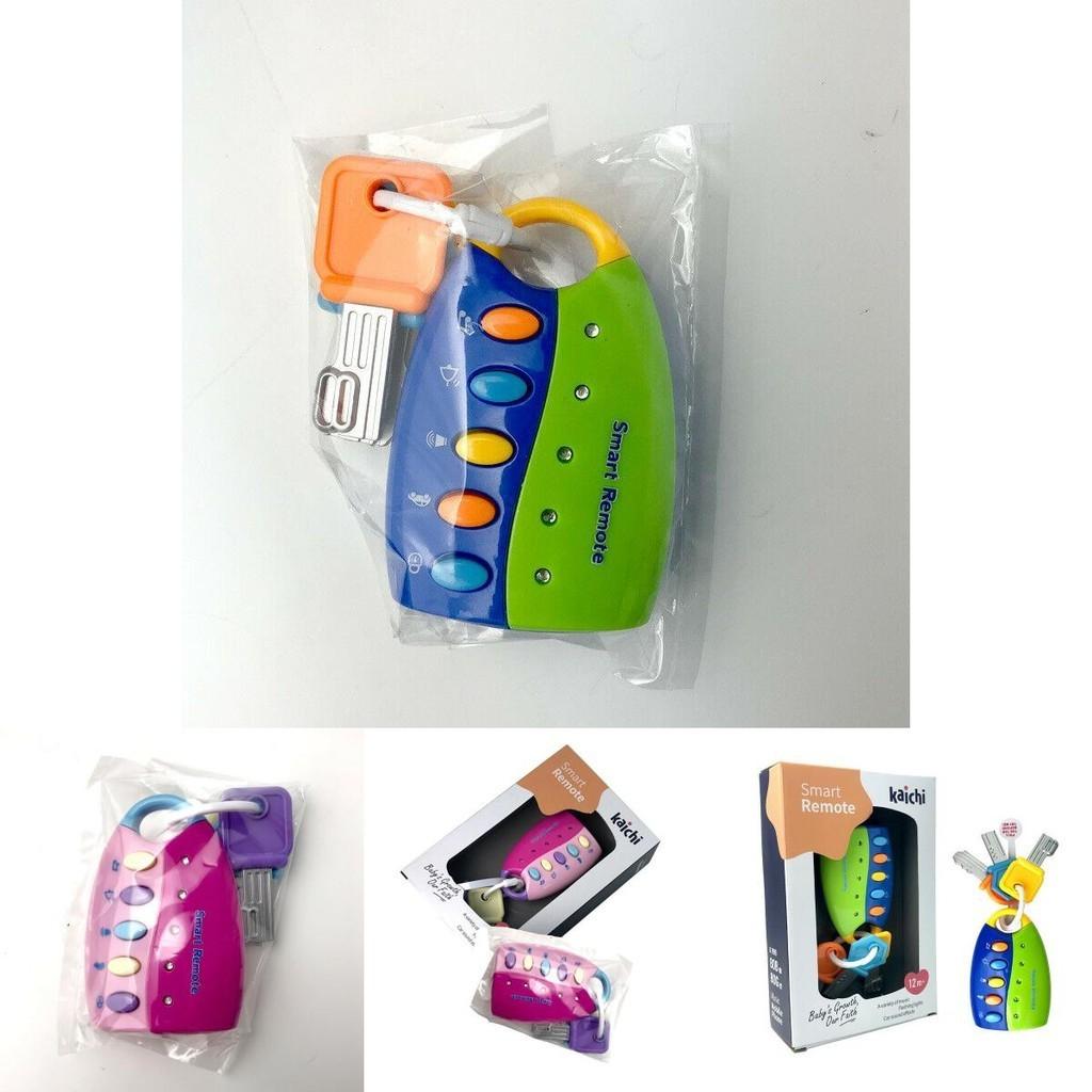 Entzückender Baby-Autoschlüssel Musikalische Schlüssel Spielzeug Mit Ton- Und Lichtfunktionen Für Lustiges Spielen