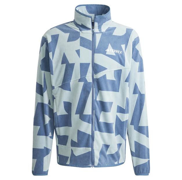 adidas Флисовая на молнии Terrex Multi Printed