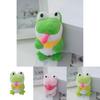 Adorable Cute Frog Plush Toy Keychain Cartoon Stuffed Animal Bag Accessory