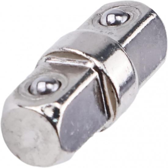 3/8'' Double Head Socket Sleeve Adapter Hexagonal Connector Socket Compatible With Square Head Electric Wrench Extension Rod
