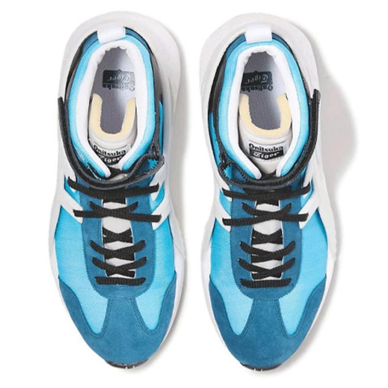 Onitsuka Tiger Big Logo Trainer Hi 'Blue White' Sneakers 1183A909-400
