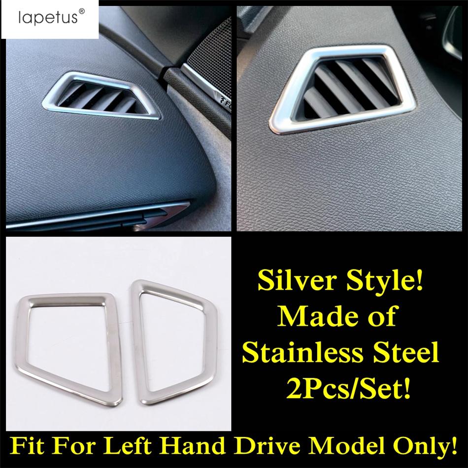 Stainless Steel Accessories For Peugeot 3008 5008 GT 2017 - Main Driving Glove Box / Head Light / Water Cup / Air Cover Trim