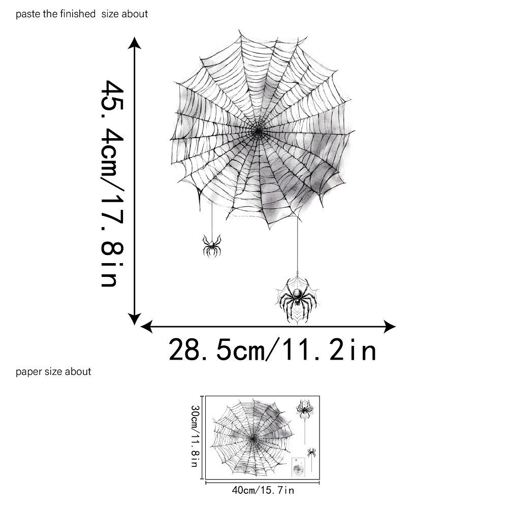 

Новые стили, Хэллоуин, Наклейки с черными пауками, Печатные наклейки на окна, Праздничные украшения, Электростатические наклейки, Наклейки для украшения вечеринки 30*40cm