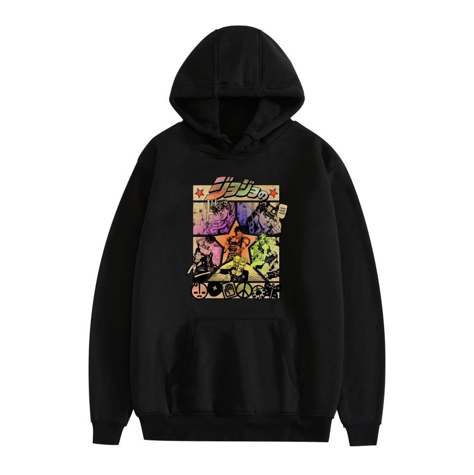 JoJo's Bizarre Adventure Couple's Hoodie - Casual Print