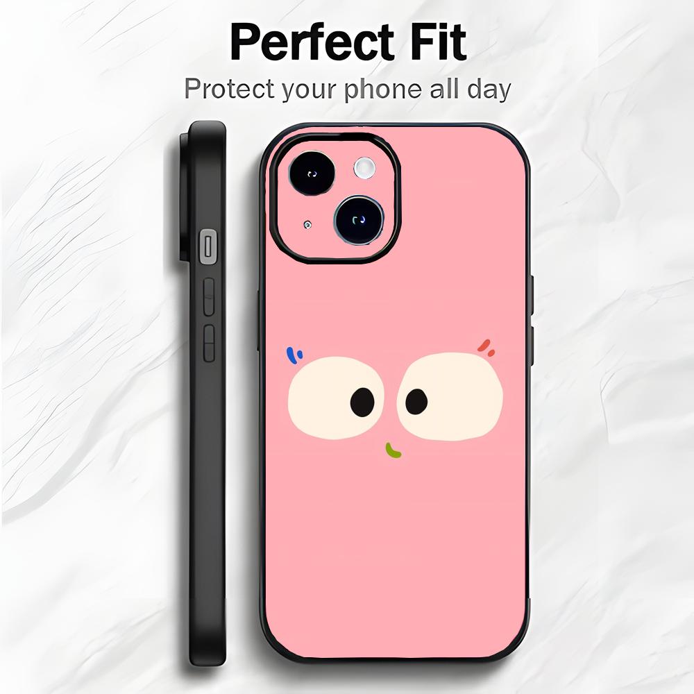 Funny Abstract Cute Emoticons Art Phone Case Phone Case Soft Packaging Lightweight For iPhone17 16 15 14 13ProMax