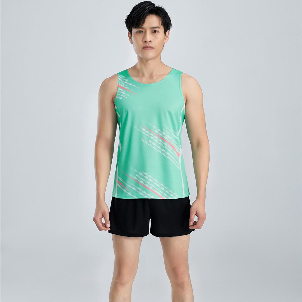 Unisex Professional Track & Field Sportswear Set: Marathon Racing Vest & Training Uniform