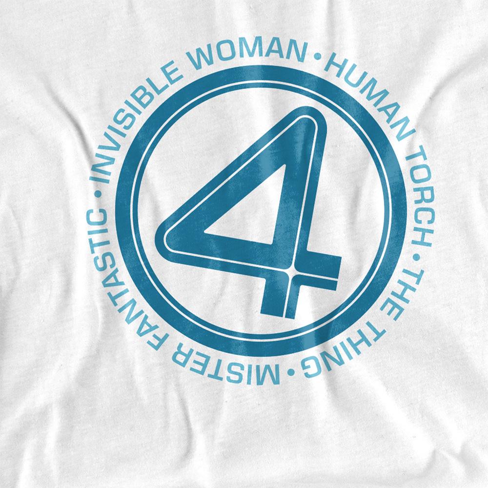 Fantastic Four Unisex Adult Superhero Team T-Shirt