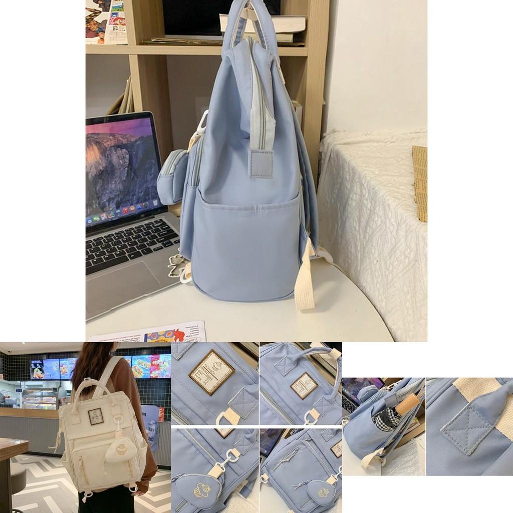 School Student Gift Waterproof Backpack Travel Bag Large Capacity Simplicity