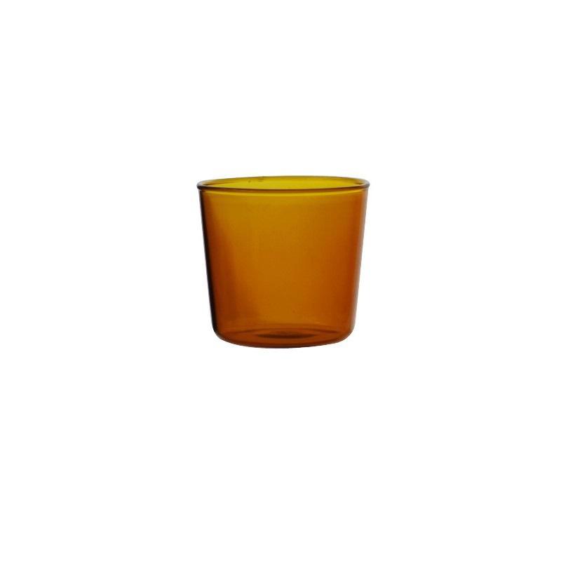 550ml Transparent Candy Color Glass Teacup Set Nordic Heat-Resistant Milk Juice Cool Drinking Cup With Tea Pitcher Water Bottle