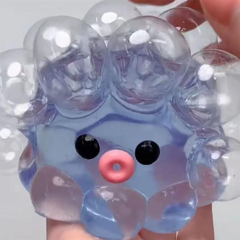 New Homemade Taba Transparent Water Ball Tpr Slow Rebound Bubble Crystal Ball Homemade Bubble Stress Relief And Exhaust Toy