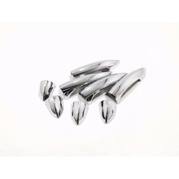 for Accessories VW passat 2017 Chrome Door Handle Cover Trim Scuff Plate