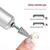 Stainless Steel Nail Art Gel Remover Umbrella Grinding Head