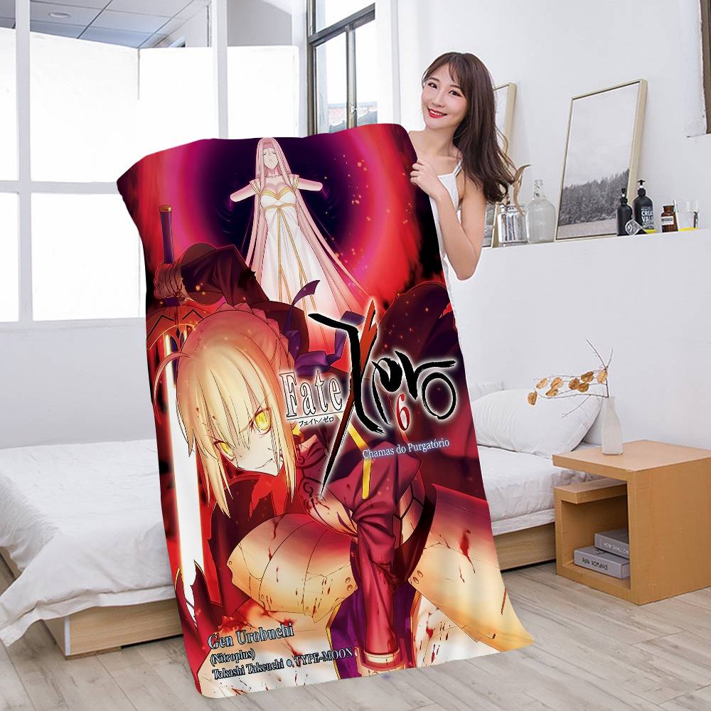 F-Fate S-Stay N-Night Big Microfiber Beach Towels Quick Dry Towel Sand Beach Towels Pool Towel for Travel Swim Pool Yoga