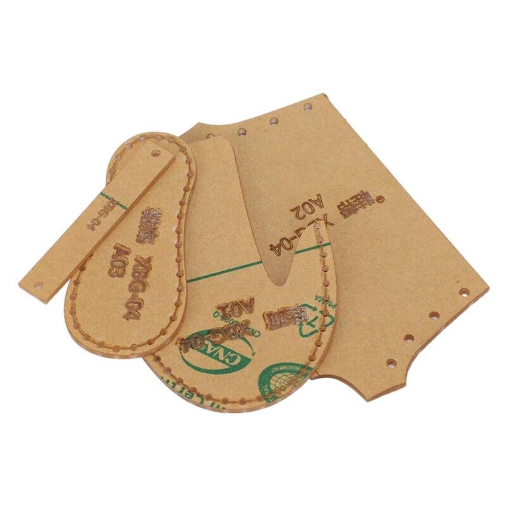 Pantofi din piele Șabloane acrilice Acrilic Handmade Artizanat din piele Șablon pentru geantă Piele