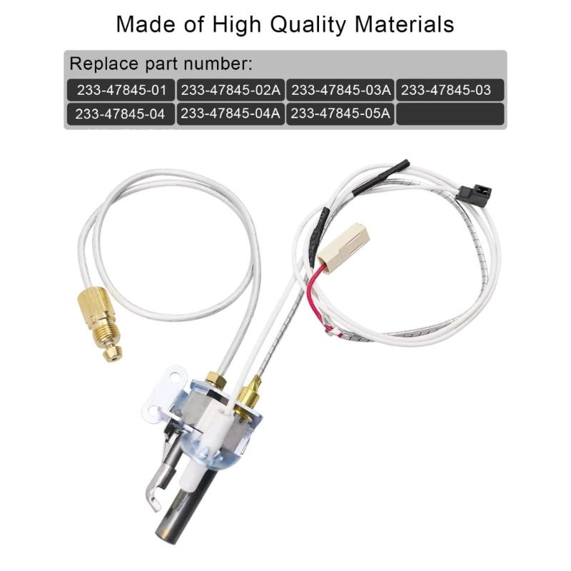 Rychlé zapalování Plynových ohřívačů Sestava pilotního hořáku Náhradní Díly Odolné Keramické Izolátory Bezpečnostní Ochrany Pro Ohřívače Vody