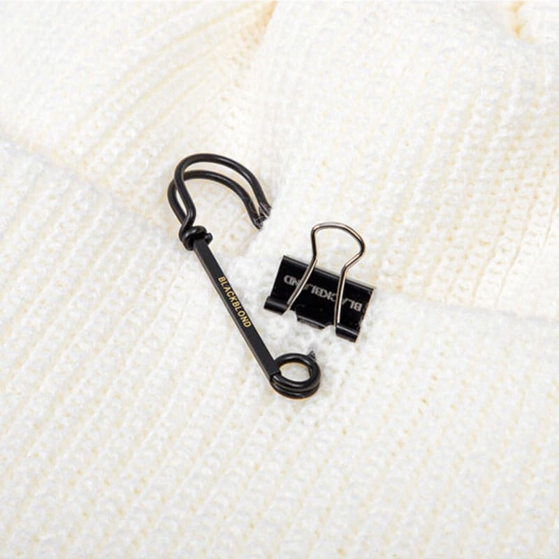 BLACKBLOND BBD Signature Custom Krótka Czapka (Biały)