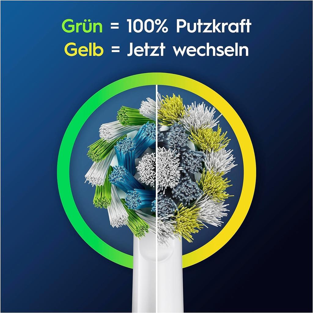 Brown Electric Toothbrush Replacement Brush PRO Brush CROSS ACTION 16 Pieces Oral-B Multi-Action EB50RX-16 [Product]