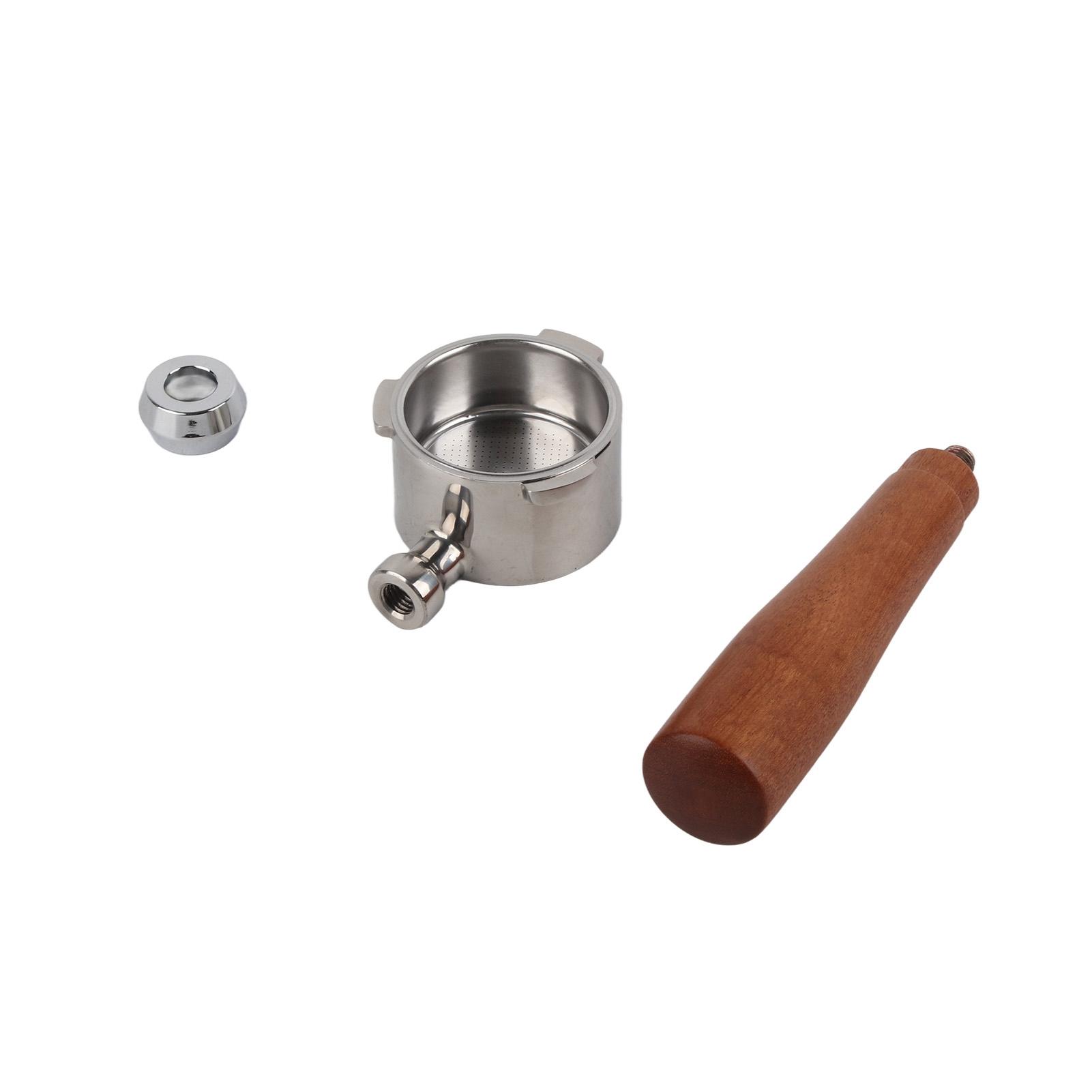 

51 мм бездонный портафильтр из цинкового сплава держатель кофейного фильтра для кофемашины DELONGHI ECP3420